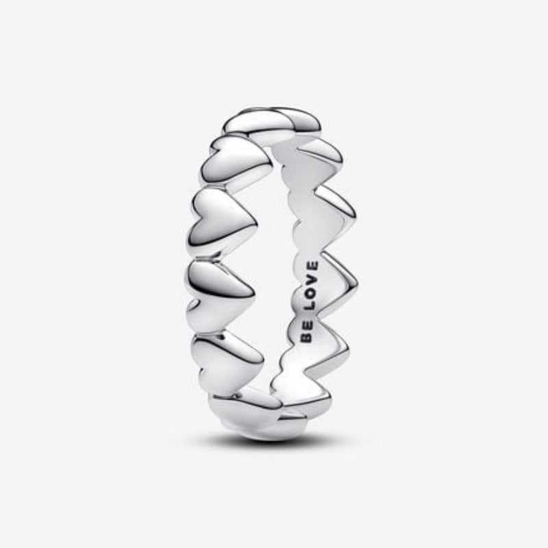 Linked Hearts Ring