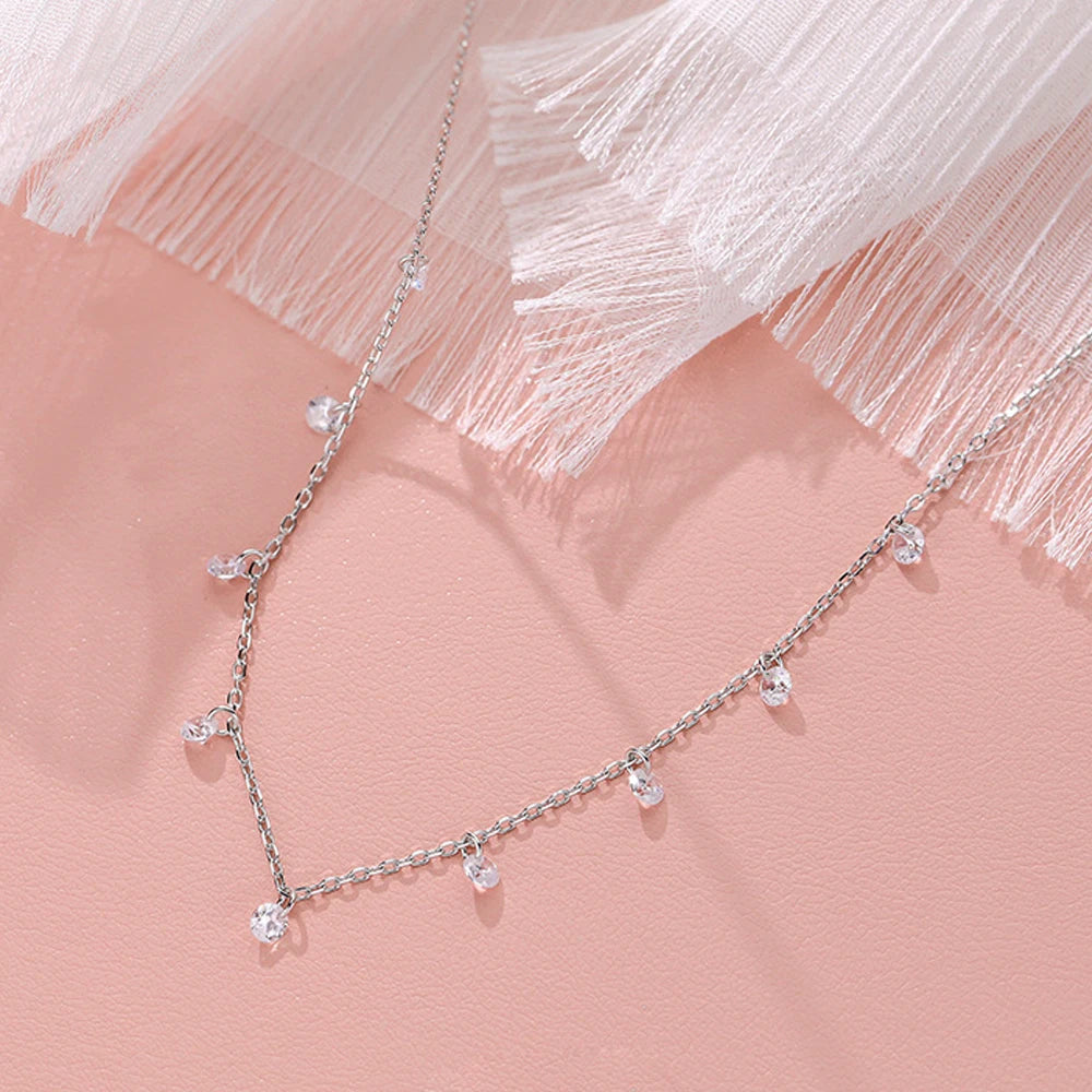 Clover 18K Chain Choker Necklaces