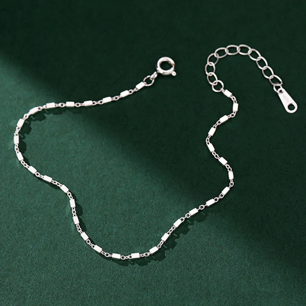 Square Shaped Chain Link Bracelet