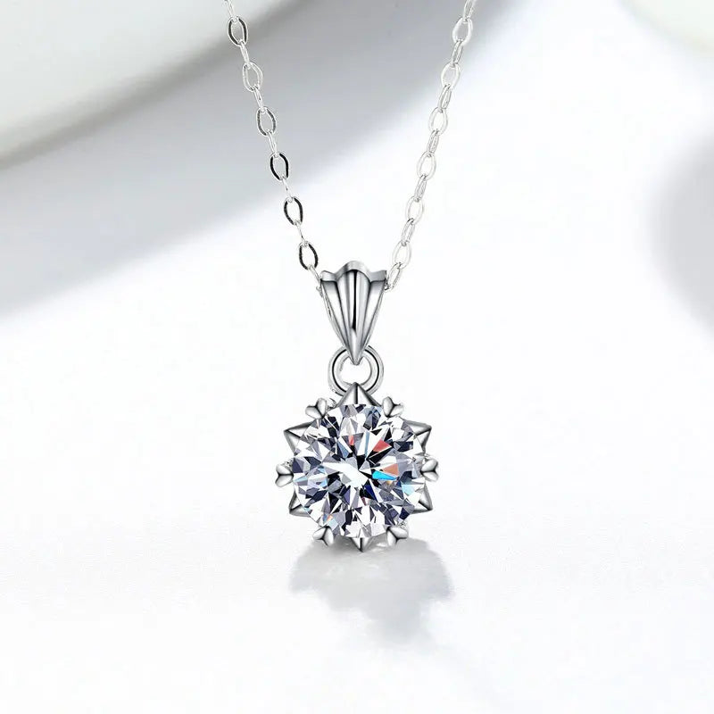 Snowflake Pendant Necklace